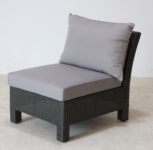 Ensemble de mobilier d'extérieur moderne Sofa sectionnel en <span class=keywords><strong>rotin</strong></span> avec cadre en fer <span class=keywords><strong>Salon</strong></span> patio tout temps pour cour villas Tout en métal - Product Image 4
