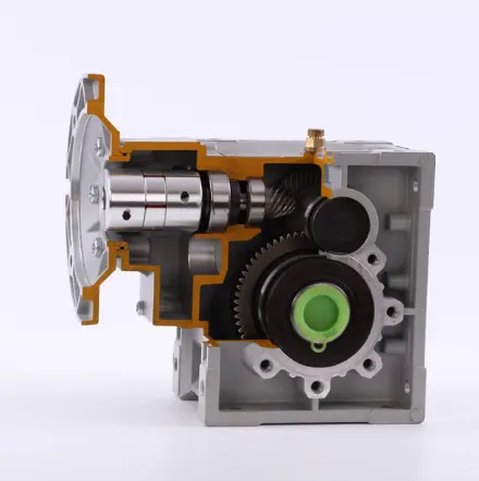 Aluminum housing BKM Helical hypoid motor gearbox