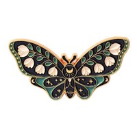 Artisanat en métal populaire Badge d'insecte de dessin animé personnalisé Accessoires de broche papillon exquis Épinglettes en émail doux personnalisées