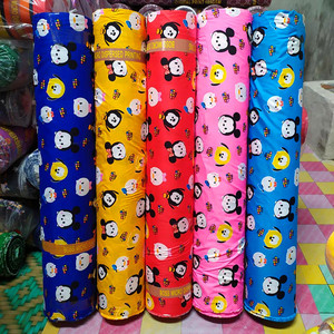 Vải <span class=keywords><strong>Polyester</strong></span> In Phân Tán Họa Tiết Hoạt Hình Nhỏ Cho Trẻ Em/Trẻ Em Ga Trải Giường 100 Sợi Nhân Tạo Hàng Dệt Gia Dụng - Product Image 2