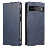Étui portefeuille à rabat en cuir motif peau de veau pour Google Pixel 10 10A 8 Pro 7A 6 5A 5G 4 XL 3A XL 6A 9A 11 Pro