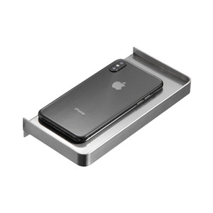 Soporte de pared para teléfono de baño de acero inoxidable, estante impermeable para iPhone, capacidad de carga de 20 kg - Product Image 1