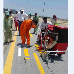 Machine de marquage de route en plastique froid, 2 pièces, auto-assemblée, vente en gros, pour marquage de Structure - Product Image 4