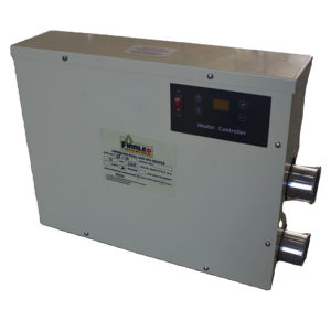 कारखाने की आपूर्ति 5.5kw 15kw 18kw 220v 380v डिजिटल इलेक्ट्रिक स्विमिंग पूल स्पा वाटर हीटर बिक्री के लिए - Product Image 1