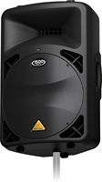 Système de sonorisation actif Behringer EUROLIVE B615D 2 voies 1500 Watts, haut-parleur de graves 15 pouces, transducteur à compression en titane 1,75 pouces, connexion XLR