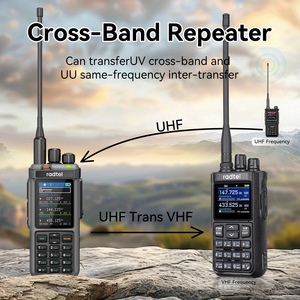 Radtel RT 880 880g GPS aprs đa ban nhạc ham HF UHF VHF đài phát thanh với AM USB LSB CW CB LW mW SW SSB chéo ban nhạc Repeater Walkie Talkie - Product Image 5