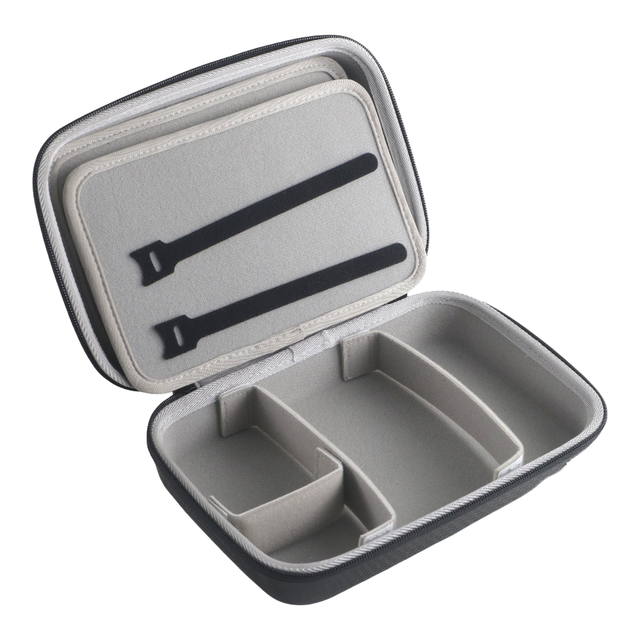 Customized Logo Hard Shell Travel Electronics Organizer Tech Accessories Case Small Carrying Bag