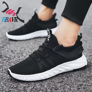 Zapatillas Deportivas Transpirables Ligeras para Hombre, con Malla de Goma, Cordones, Estilo Casual, Color Blanco, para Uso Diario, Otoño y Primavera - Product Image 4