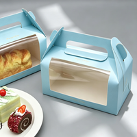 Boîte à gâteau de luxe en carton doré, boîte cadeau pliable, impression de logo personnalisée, impression UV, emballage de pâtisserie, écologique, recyclable