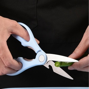 Juego de Cuchillos de Cocina de Acero Inoxidable, Juego de Cuchillos Afilados, Tijeras, Pelador, Tabla de Cortar, Juego de Cuchillos de Chef con Bloque para Cuchillos - Product Image 4