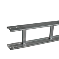 Système de gestion des câbles de type échelle pour la construction industrielle, en aluminium, acier inoxydable, finition galvanisée, capacité de 16 pièces