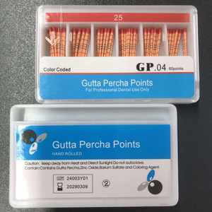 Materiale di riempimento dentale ideale punti di guttaperca dentale per il trattamento endodontico dentale (dimensione conica 0.02/0.04/0.06)) - Product Image 6