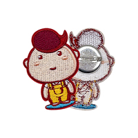 Écussons brodés personnalisés, patchs personnalisés, badges nominatifs avec logo sur mesure, à thermocoller ou à coudre pour uniformes, équipes et clubs