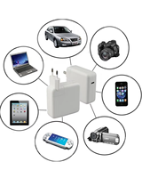 Comprend PD 30W Type C Câble d'alimentation 0 sortie 20V-1.5A 15V-2A 9V-3A 5V-3A 30W Alimentation Chargeur pour ordinateur portable