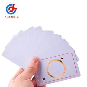 Dual Frequency Combo RFID Card UHF and 13.56mhz NFC and LF 125KHZ two chips combined