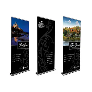 Outdoor Advertising Folding roll up pull up banner stand banner