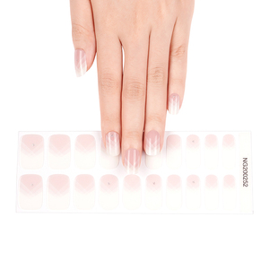 Bandes de gel pour ongles scintillantes, <span class=keywords><strong>vernis</strong></span> gel UV semi-durci, autocollants pour ongles - Product Image 2