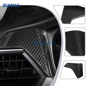 Pour <span class=keywords><strong>BMW</strong></span> série <span class=keywords><strong>3</strong></span> G20 G28 2020 2021 <span class=keywords><strong>2022</strong></span> 2023 intérieur en Fiber de carbone Console centrale tableau de bord panneau décoratif bande couverture garniture - Product Image 5