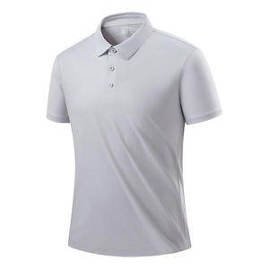 Polo de performance à séchage rapide pour hommes, chemises tactiques à motif solide, manches longues, maillot piqué anti-rides, maillot de golf Sh - Product Image 1