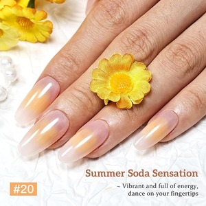 Ensemble de vernis gel pour peinture sur ongles en 6 couleurs, dégradé, design d'art des ongles, gel UV pour salon et manucure à domicile - Product Image 4