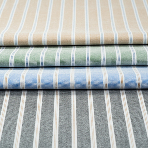 Vải áo sơ mi sọc cotton TC CVC nhuộm sợi - Product Image 4