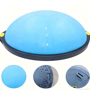 Palla per <span class=keywords><strong>Equilibrio</strong></span> Velocity Sphere di Alta Qualità 46cm 58CM 64CM con Logo Personalizzato Mezza <span class=keywords><strong>Sfera</strong></span> per Yoga Fitness Esercizio in Palestra - Product Image 6