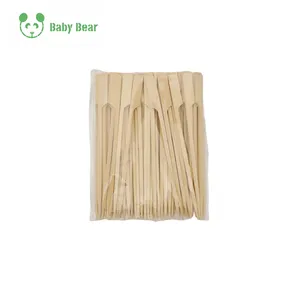 Online Bambus spieße Großhandels preis Holzkohle gegrillte Holz spieße
