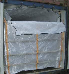 Blue Whale GFD0002 <strong>20ft</strong> Dry Bulk <strong>Container</strong> Liner PP/PE <strong>Flexi</strong> <strong>Bag</strong> for Food Grade Powder Seed Grain Rice Cooking Oil - Product Image 4