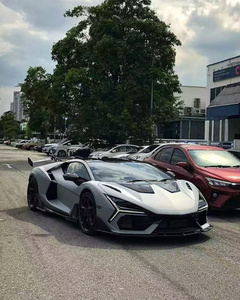 ฝากระโปรงคาร์บอนไฟเบอร์สำหรับ Lamborghini Revuelto Duke ฝาครอบเครื่องยนต์ด้านหน้าคาร์บอนไฟเบอร์แบบแห้ง Revuelto ฝากระโปรงคาร์บอนไฟเบอร์คุณภาพสูง - Product Image 6