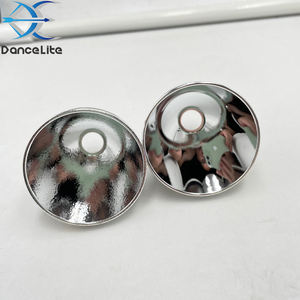 Индивидуальный большой алюминиевый отражатель 45 мм x 40 мм x 10 мм, чашка для фонарика SMO OP, отражатель для светодиодов CREEXHP70 - Product Image 5