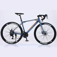Bicicleta de Carretera Económica al por Mayor, Bicicleta de Carreras con Logotipo Personalizado, Bicicleta de Carretera con Color Personalizado