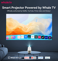 Projecteur LED X3 2000 lumens 1080P haute luminosité, Android 11 intelligent, mise au point automatique, portable, 3D, Wi-Fi intégré, idéal pour le home cinéma - Meilleures ventes