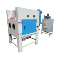 Machine de sablage de jantes en alliage d'aluminium, cabine de sablage automatique