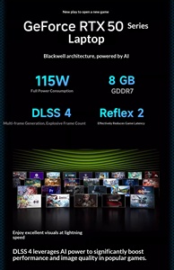 โน้ตบุ๊กเกมมิ่ง MECHREVO Jiaolong 16Pro รุ่น Trendy Edition ขนาด 16 นิ้ว หน้าจอ 2.5K 180Hz สำหรับนักเรียน ใช้ชิปประมวลผล R7H255 รองรับการ์ดจอ RTX 5060 พร้อม SSD 11 ตัว หน้าจอ 2.5K 180Hz - Product Image 5