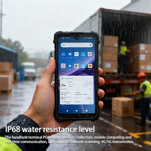 PDA robuste de 5,7 pouces, <span class=keywords><strong>Android</strong></span> 11, PDA industriel portable avec prise en charge de la numérisation de codes-barres 2D, 4G LTE, double SIM, directement de l'usine - Product Image 4