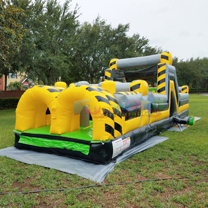 Outdoor party bounce <b>house</b> slide combo parcours d'obstacles gonflable kids <b>inflatable</b> obstacle course - Product Image 6