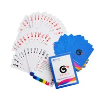 Custom קנט מלאך פרסום מזכרות משחק ג 'וקר פוקר כרטיסי הדפסת Playingcards סוליטייר משחק