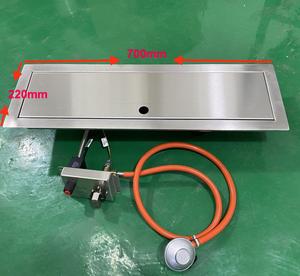 70 cm linearer Gas-Feuerstellen brenner aus rostfreiem Stahl - Product Image 5