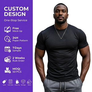 Usine de vêtements de sport ODM, t-shirts unisexes de haute qualité pour tous les jours, t-shirts de cyclisme à séchage rapide et extensibles pour hommes, imprimés DTF, t-shirts de compression - Product Image 1