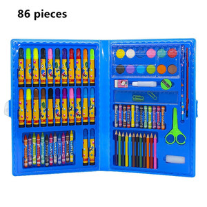 Pintura al por mayor para niños, pincel de pintura, dibujos animados creativos, crayón de acuarela, lápiz de aceite, docume, barato, 42 piezas - Product Image 4