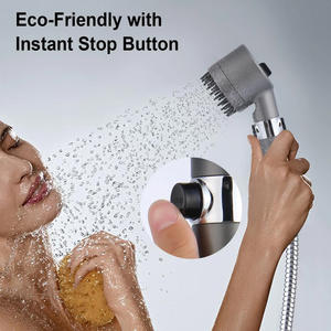 Pomme <span class=keywords><strong>de</strong></span> <span class=keywords><strong>douche</strong></span> filtrante à haute pression - Ningbo Bathroom, 3 modes <span class=keywords><strong>de</strong></span> pulvérisation, interrupteur marche/arrêt, avec coton PP - Product Image 6