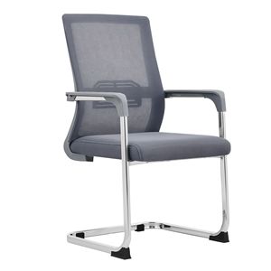 Chaise de conférence moderne en tissu maillé à prix abordable avec accoudoirs fixes pour bureaux, salles de réception et salles de réunion - Product Image 5