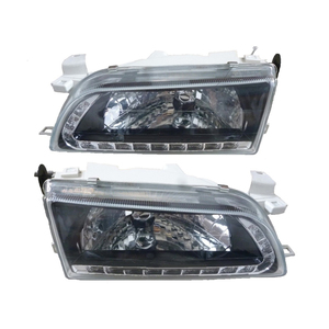 Bộ Đèn Pha Lê Đèn <span class=keywords><strong>LED</strong></span> Màu Đen Cho Corolla <span class=keywords><strong>AE100</strong></span> AE101 1993-1997 OEM 81110-1E280A 81115-1E550A - Product Image 6