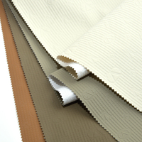Tissu d'habillement haut de gamme en similicuir microfibre PU, résistant au vent, infroissable, doux pour la peau, source exclusive pour
