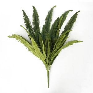 Vie Naturelle Artificielle Fougère de Boston Rustique Décorative Maison <span class=keywords><strong>Jardin</strong></span> Herbe Arbustes Plastique Plantes Décoratives d'Intérieur - Product Image 3