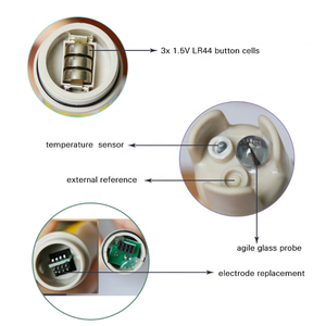 Qualité de l'eau de <span class=keywords><strong>pH</strong></span>-mètre portable de haute précision pour détecteur de stylo de test pour équipement de laboratoire de <span class=keywords><strong>chimie</strong></span> - Product Image 3