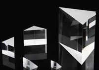 Prisme octogonal à 60 degrés en verre optique, outil pédagogique de dispersion, outil d'expérimentation éducative personnalisé, marque XCD, garantie 1 an