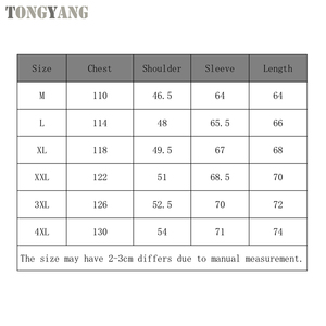 เสื้อแจ็คเก็ตหนังผู้ชาย TONGYANG แฟชั่นมอเตอร์ไซค์ มีซิปและกระเป๋าเสื้อ สไตล์วินเทจ หนัง PU เสื้อแจ็คเก็ตนักขี่มอเตอร์ไซค์หนังเทียม - Product Image 6
