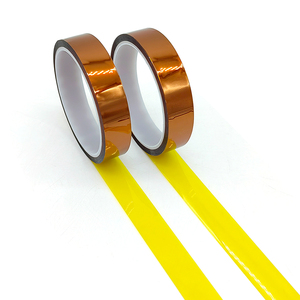 Pita Film poliimida <span class=keywords><strong>PI</strong></span> tahan temperatur tinggi kertas perekat silikon ESD Kapton untuk sel baterai Lithium - Product Image 2