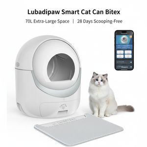 Lussuosa Lettiera Intelligente <span class=keywords><strong>per</strong></span> <span class=keywords><strong>Gatti</strong></span> con Controllo Wi-Fi e App, Autopulente, Controllo Odori, Grande Capacità <span class=keywords><strong>per</strong></span> Più <span class=keywords><strong>Gatti</strong></span> - Product Image 1